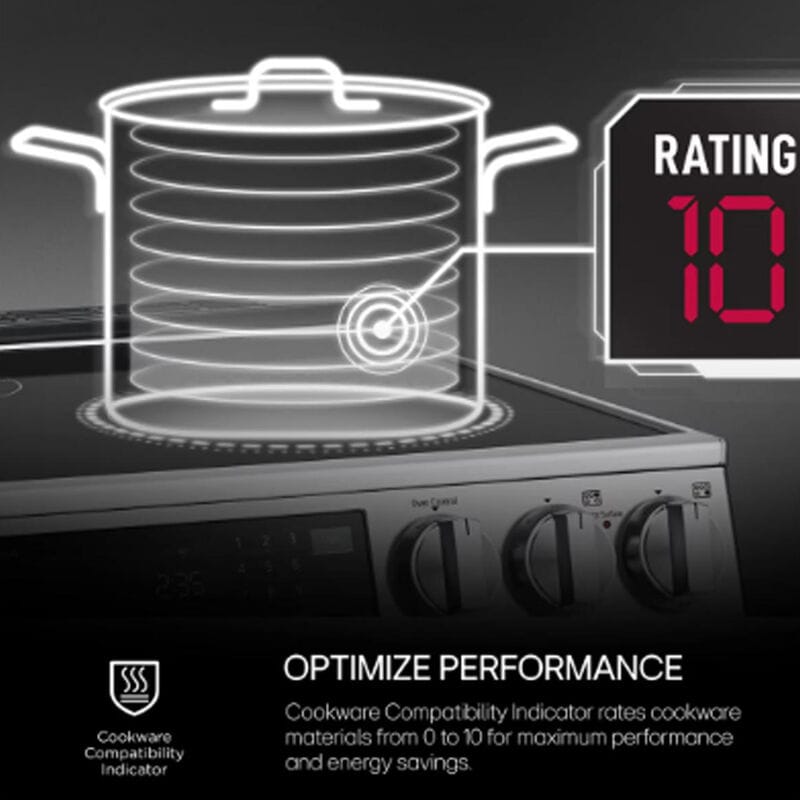 LG CBIH3017BE 30 in. 4-Burner Smart Induction Cooktop with SmoothTouch Controls, Simmer Burner & Power Burner - Black