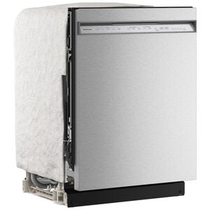 KitchenAid KDFS324SPS 24 in. Full Console Built-In Dishwasher - alternate angle 1 | Varouj Appliances
