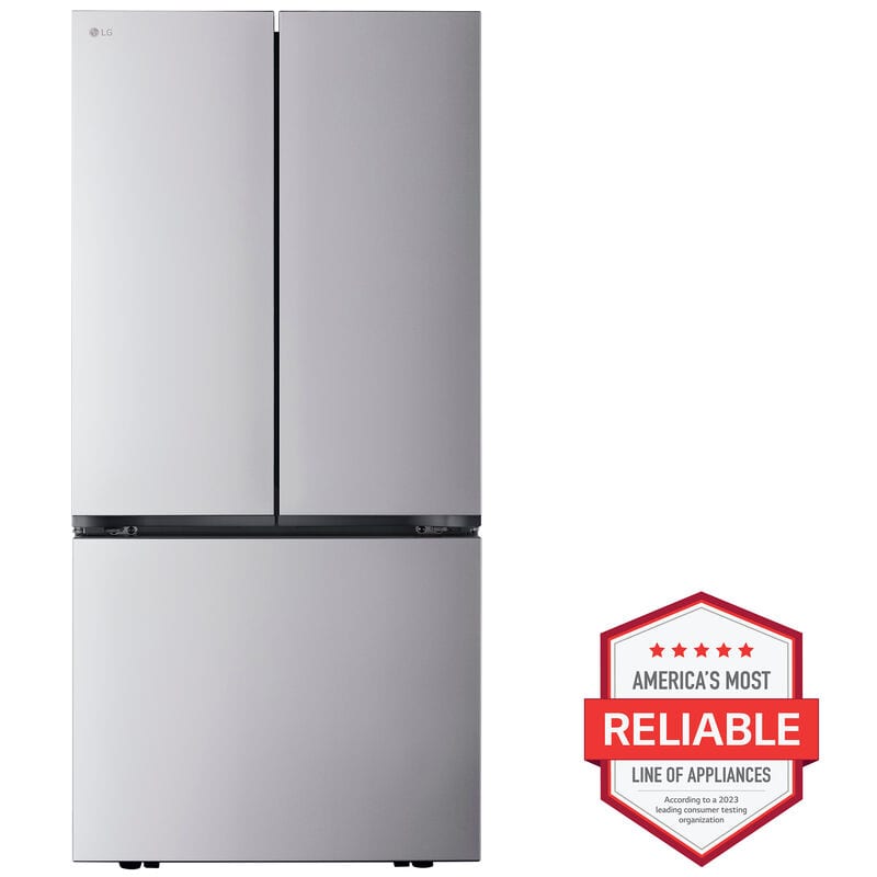 LG LF25Z6211S 36 in. 25.1 cu. ft. Smart Counter Depth French Door Refrigerator with Internal Water Dispenser - PrintProof Stainless Steel