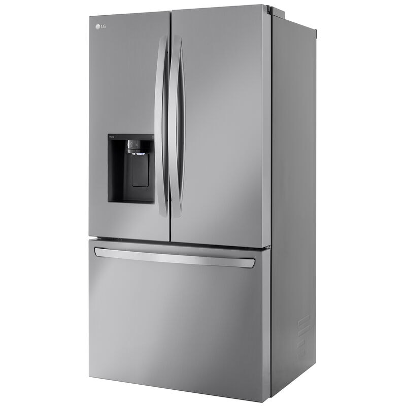 LG LRFXS3106S 36 in. 30.7 cu. ft. Smart French Door Refrigerator with Ice & Water Dispenser - PrintProof Stainless Steel