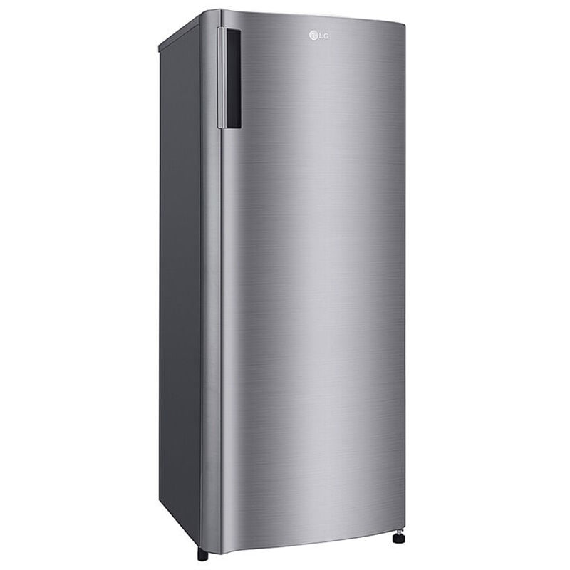LG LROFC0605V 21 in. 5.8 cu. ft. Compact Upright Freezer - Platinum Silver