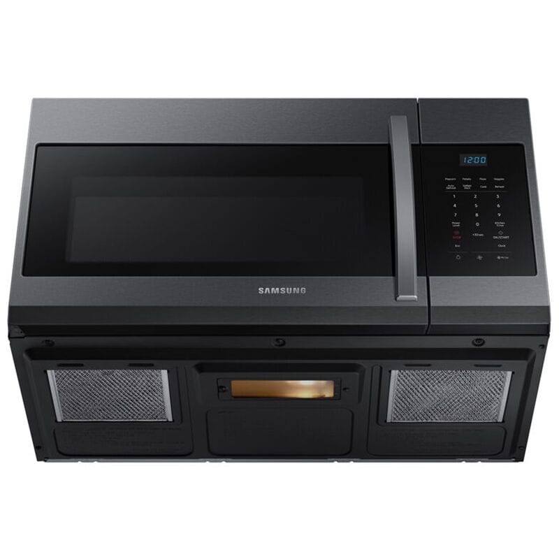 Samsung ME17R7021EG 30 in. 1.7 cu. ft. 1000W Over-the-Range Microwave with 300 CFM - Black Stainless