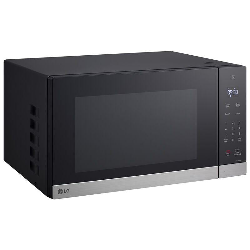 LG MSER2090S 24 in. 2.0 cu. ft. 1200W Countertop Microwave with Sensor Cooking - Stainless Steel