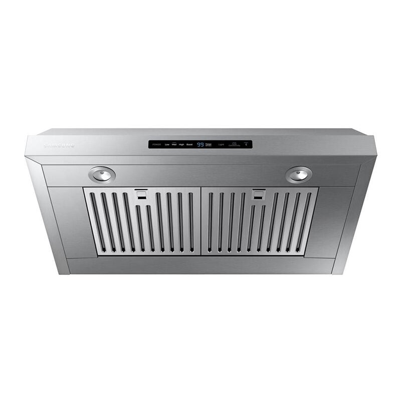 Samsung NK30N7000US 30 in. Smart Convertible Standard Style Range Hood with 390 CFM, 4 Fan Speeds & 2 LED Lights - Stainless Steel