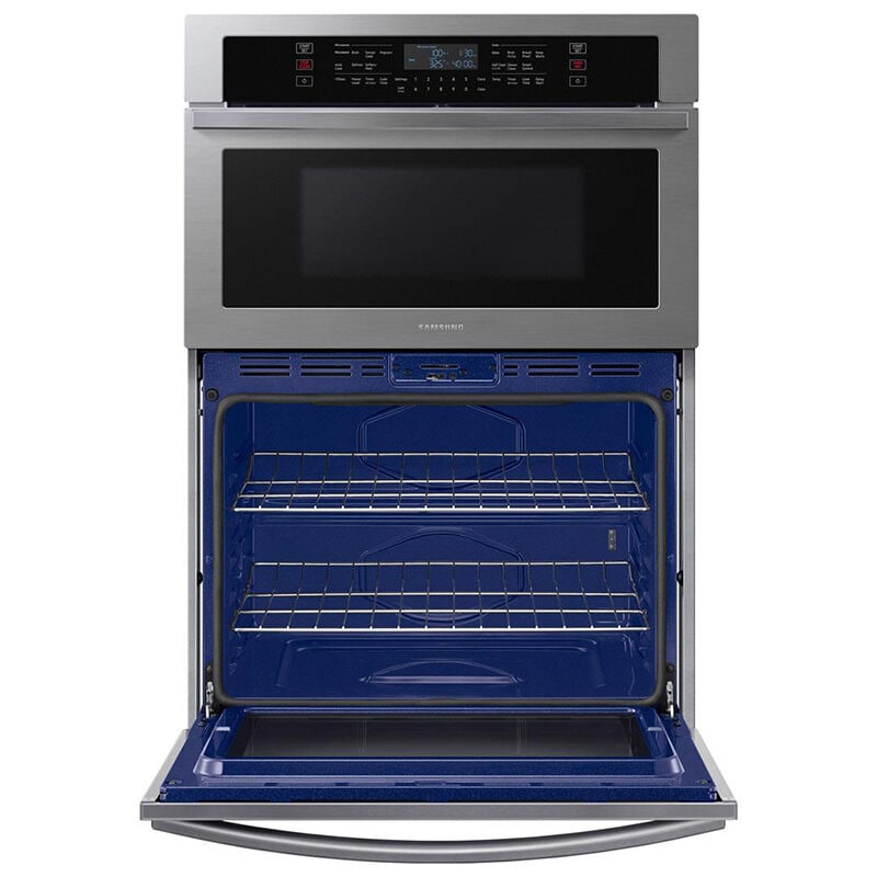 Samsung NQ70T5511DS 30 in. 7 cu. ft. Smart Electric Microwave/Wall Oven Combo with Sensor Cooking - Stainless Steel