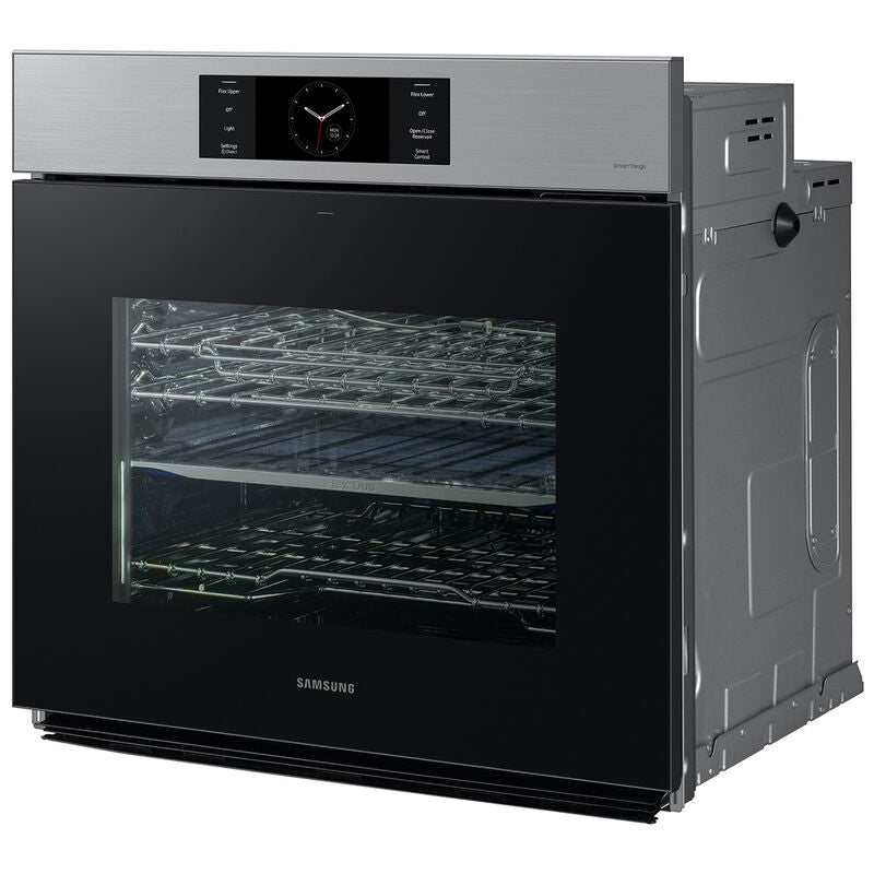Samsung NV51CG700SSR Bespoke 30 in. 5.1 cu. ft. Smart Steam Electric Single Wall Oven with Dual Convection - Stainless Steel