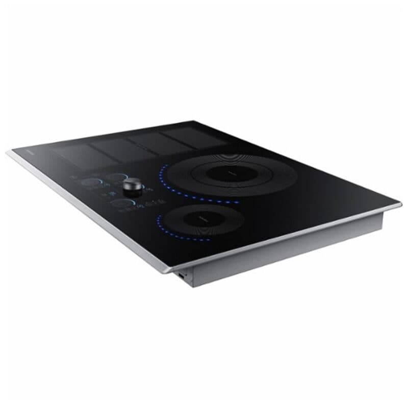 Samsung NZ30K7880US 30 in. 4-Burner Smart Induction Cooktop with Simmer Burner & Power Burner - Stainless Steel