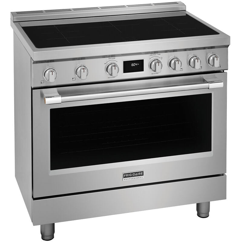 Frigidaire PCFI3670AF 36 inch induction range angled view