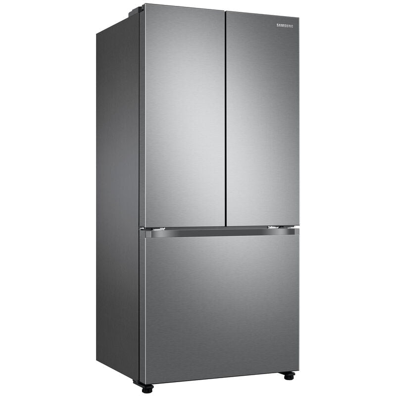 Samsung 33 in. 17.5 cu. ft. Smart Counter Depth French Door Refrigerator with Ice Maker - Fingerprint Resistant Stainless Steel