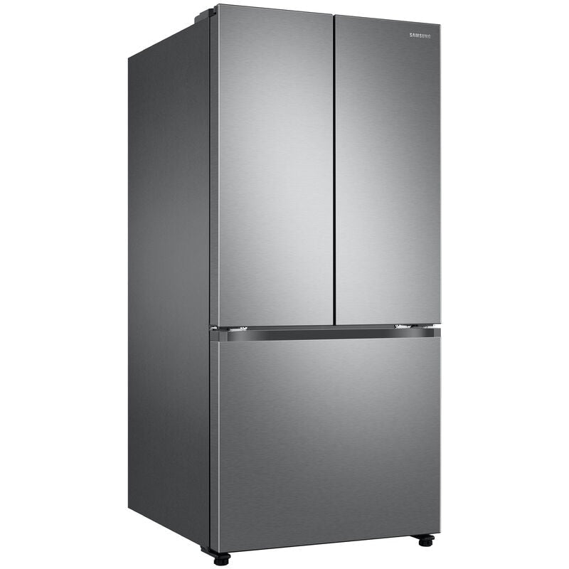 Samsung 33 in. 24.5 cu. ft. Smart French Door Refrigerator with Internal Water Dispenser - Fingerprint Resistant Stainless Steel