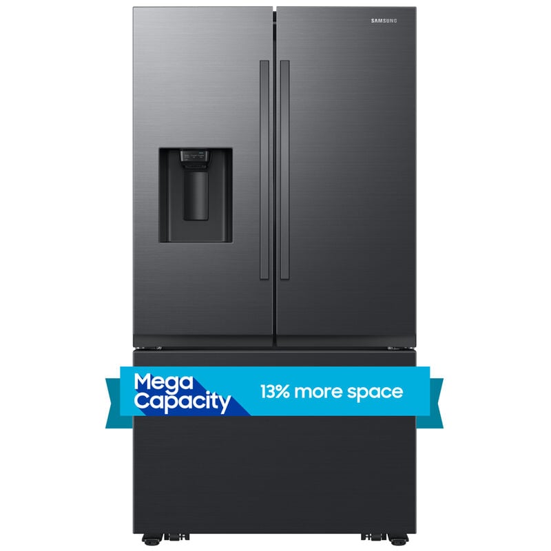 Samsung RF32CG5400MT 36 in. 30.5 cu. ft. Smart French Door Refrigerator with Ice & Water Dispenser - Matte Black Steel