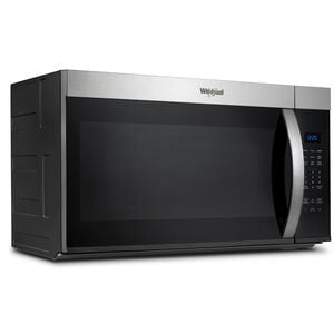 Whirlpool 30 in. 1.7 cu. ft. 1000W Over-the-Range Microwave with 300 CFM - Fingerprint Resistant Stainless