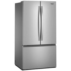 Whirlpool WRFF3136SZ 36" 30.5 cu. ft. French Door Refrigerator with Ice Maker - Fingerprint Resistant Stainless