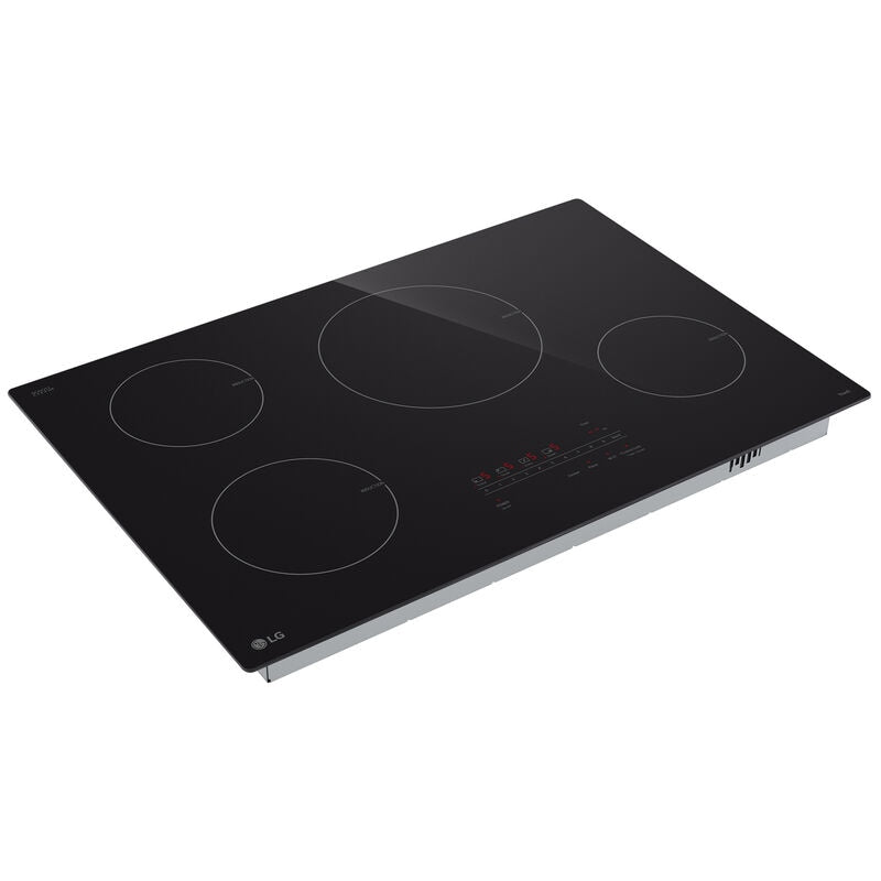 LG CBIH3013BE 30 in. 4-Burner Smart Induction Cooktop with Simmer Burner & Power Burner - Black