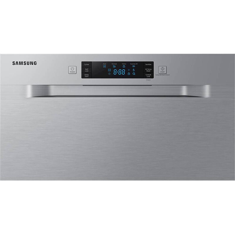 Samsung 24 in. Front Control Dishwasher with 52 dBa Sound Level & Pocket - Stainless Steel