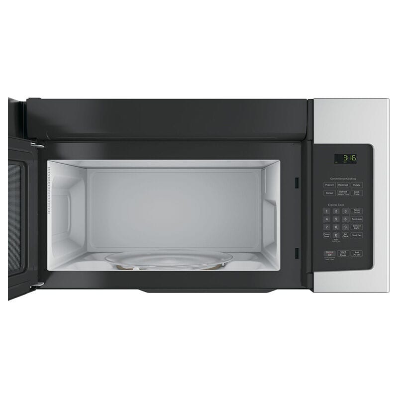 GE JNM3163RJSS - 30 in. 1.6 cu. ft. 950W Over-the-Range Microwave with 300 CFM - Stainless Steel
