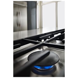 KitchenAid KCGS350ESS 30" Gas Cooktop 5 Sealed Burners Continuous Grates Stainless Steel