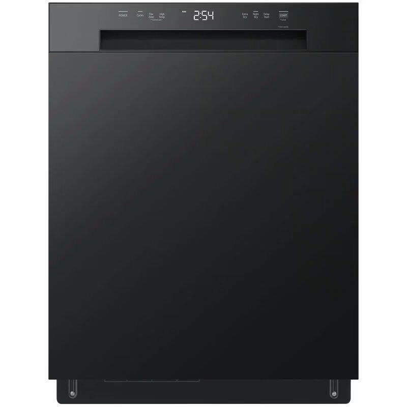 LG LDFC2423B 24 in. Front Control Dishwasher with 52 dBa Sound Level, Dynamic Dry & Pocket - Black