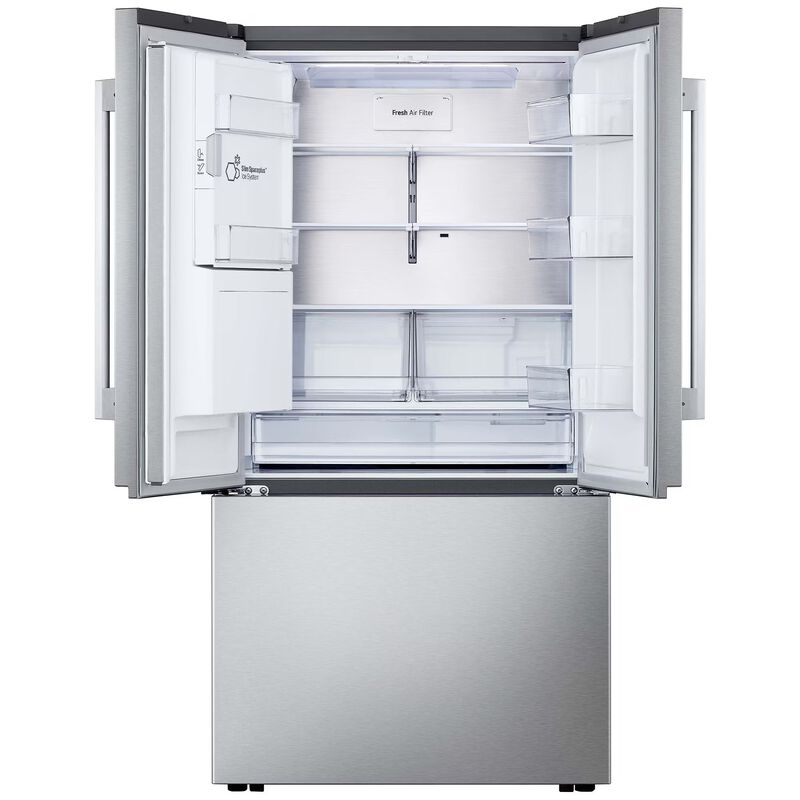 LG LF24Z6530S 36 in. 23.7 cu. ft. Smart Counter Depth French Door Refrigerator with Ice & Water Dispenser - PrintProof Stainless Steel