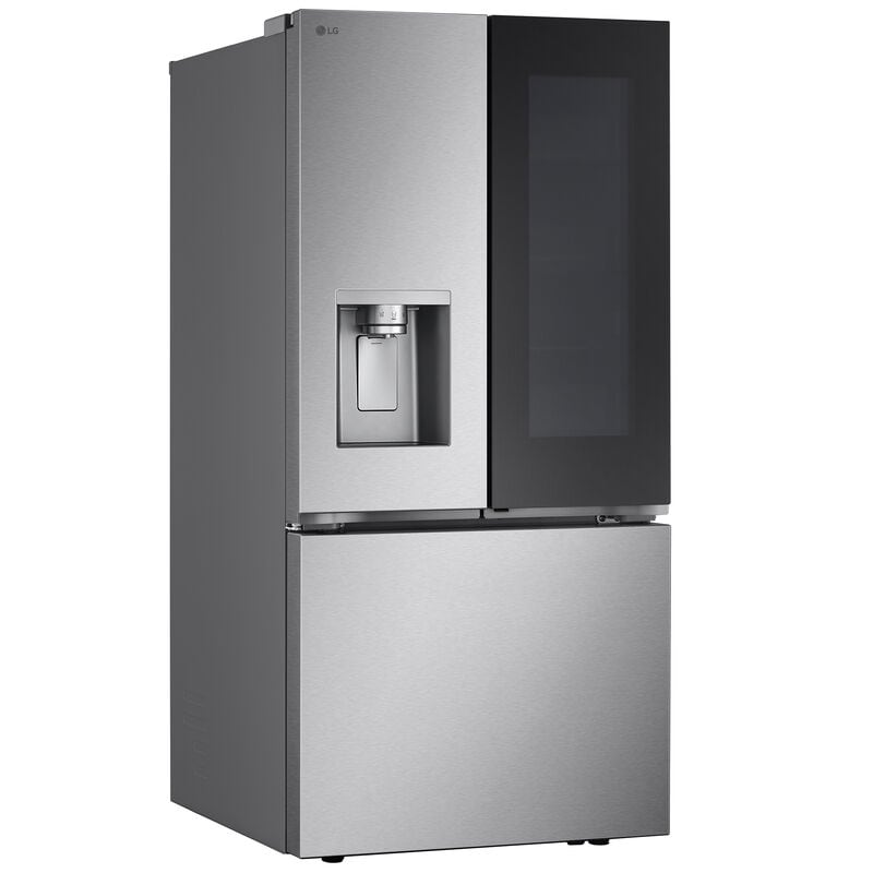 LG LF25S6560S 33 in. 24.5 cu. ft. Smart French Door Refrigerator with Ice & Water Dispenser - PrintProof Stainless Steel