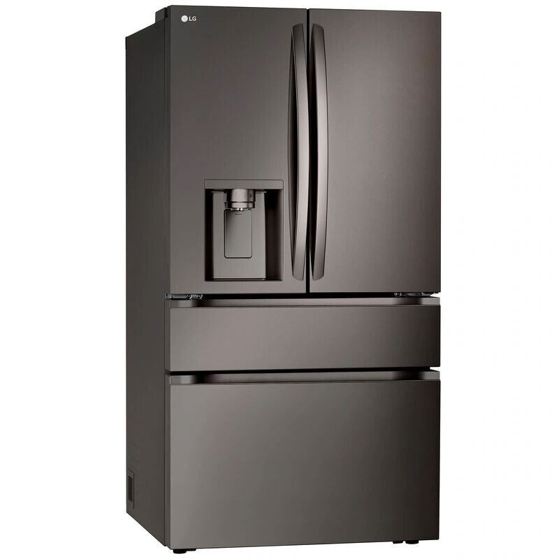 LG LF29H8330D 36 in. 28.6 cu. ft. Smart 4-Door French Door Refrigerator with Ice & Water Dispenser - PrintProof Black Stainless Steel