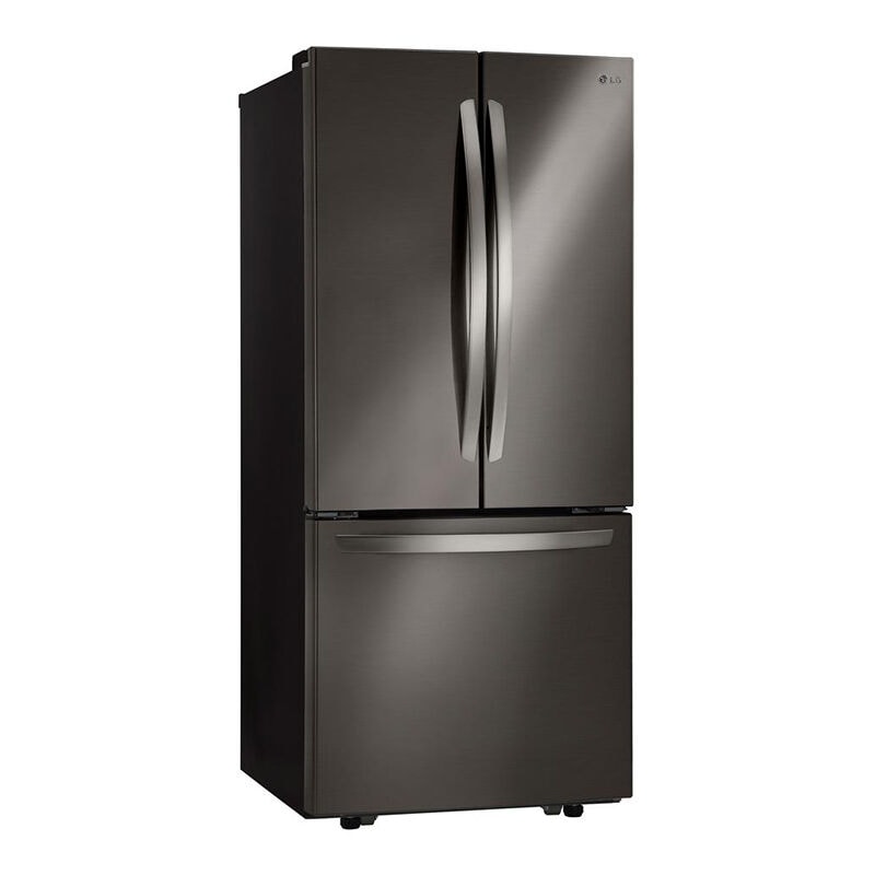 LG LFCS22520D 30 in. 21.8 cu. ft. French Door Refrigerator with Ice Maker - Black Stainless