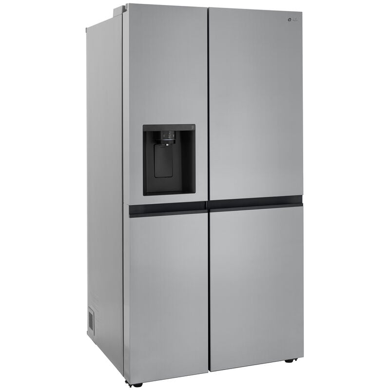 LG LRSXC2306S 36 in. 23.0 cu. ft. Counter Depth Side by Side Refrigerator with Ice & Water Dispenser - PrintProof Stainless Steel