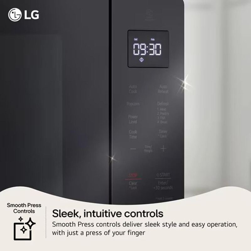 LG MSER1130B 20 in. 1.1 cu. ft. 900W Countertop Microwave - Black