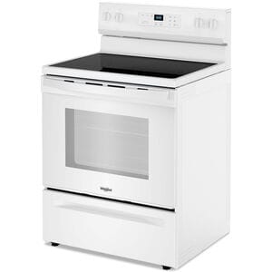 Whirlpool 30 in. 5.3 cu. ft. Electric Range with Radiant Burners - White (WFES3030RW)