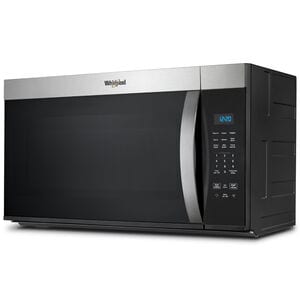 Whirlpool 30 in. 1.7 cu. ft. 1000W Over-the-Range Microwave with 300 CFM - Fingerprint Resistant Stainless