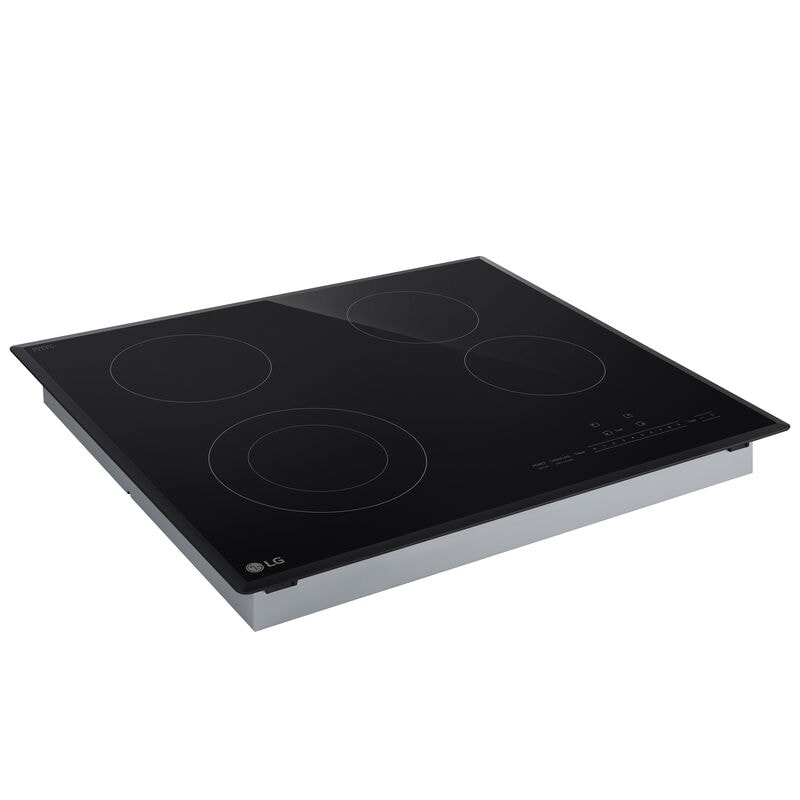 LG CBED2415B 24 in. 4-Burner Electric Cooktop - Black