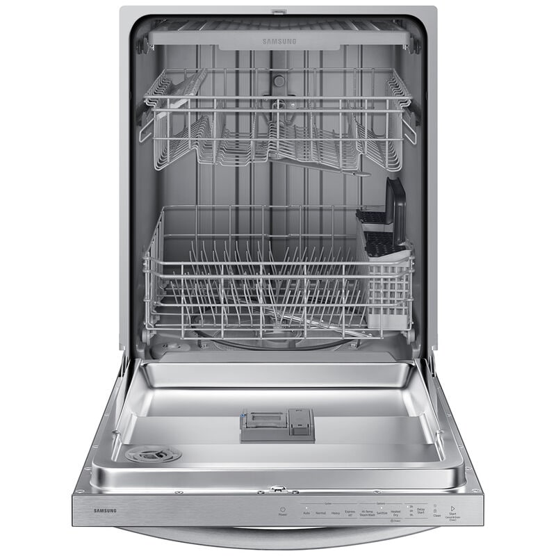 Samsung DW80CG4051SR 24 in. Top Control Dishwasher with 51 dBa Sound Level, 3rd-Rack & AutoRelease - Stainless Steel