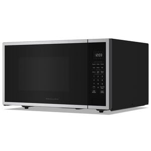KitchenAid 22 in. 1.5 cu. ft. 1000W Countertop Microwave with Convection & Sensor Cooking - PrintShield Stainless