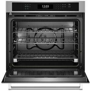 KitchenAid KOES530PSS 30 in. 5 cu. ft. Single Electric Wall Oven - alternate angle 3 | Varouj Appliances