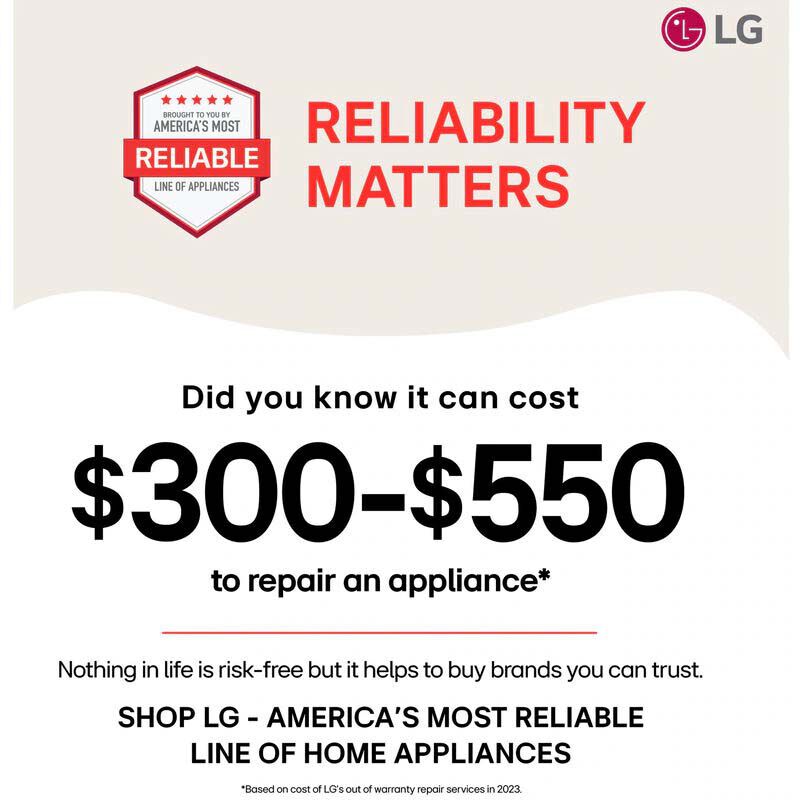 LG LDGL6924S 30 in. 6.9 cu. ft. Smart Air Fry True European Convection Double Oven Gas Range with 5 Sealed Burners - Stainless Steel