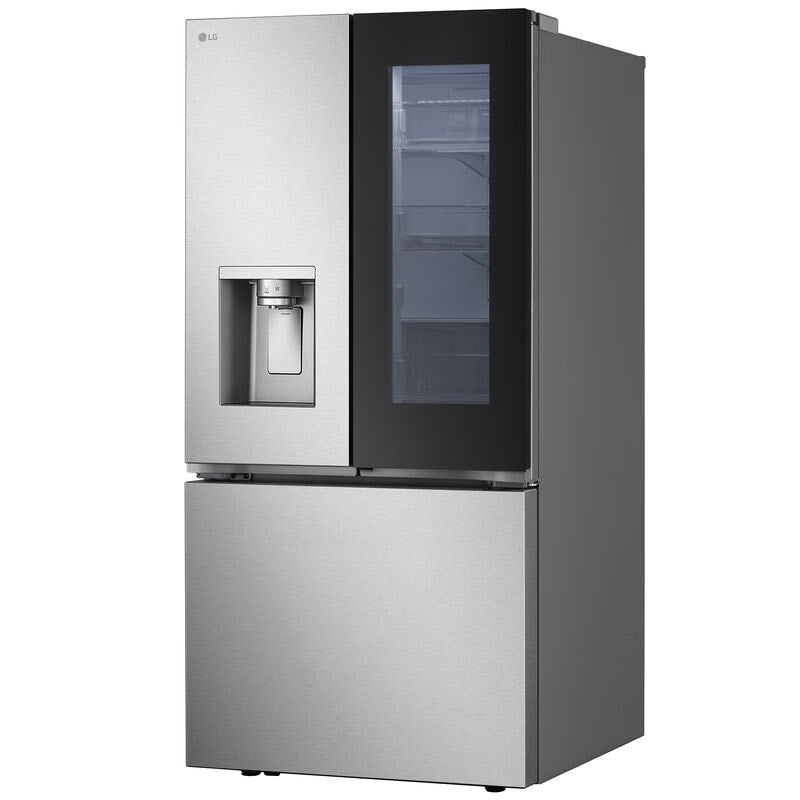 LG LF25S6560S 33 in. 24.5 cu. ft. Smart French Door Refrigerator with Ice & Water Dispenser - PrintProof Stainless Steel