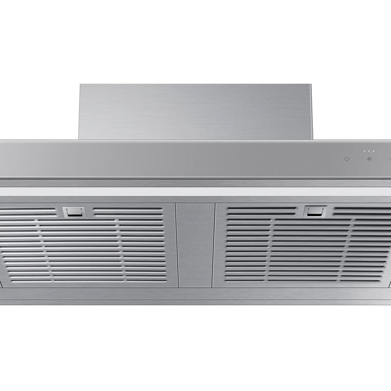 Samsung NK30CB600WCG 30 in. Smart Convertible Chimney Style Range Hood with 630 CFM, 4 Fan Speeds & 1 LED Light - Gray