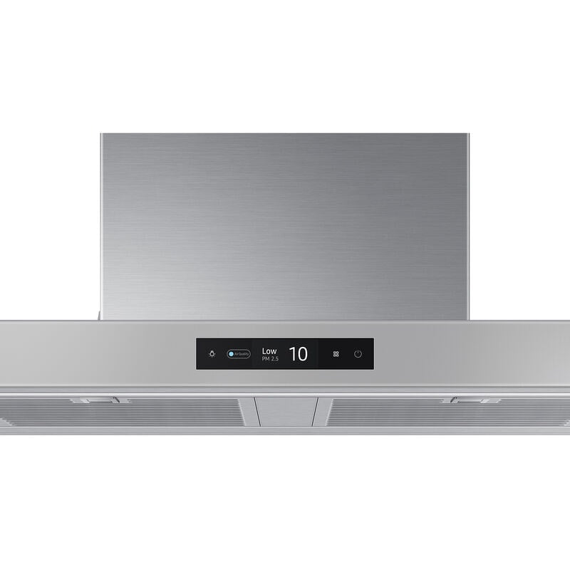Samsung NK30CB700WCG 30 in. Smart Convertible Chimney Style Range Hood with 630 CFM, 4 Fan Speeds & 1 LED Light - Gray