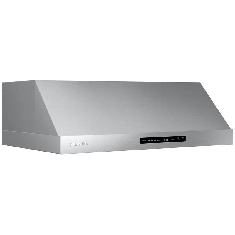 Samsung NK30N7000US 30 in. Smart Convertible Standard Style Range Hood with 390 CFM, 4 Fan Speeds & 2 LED Lights - Stainless Steel