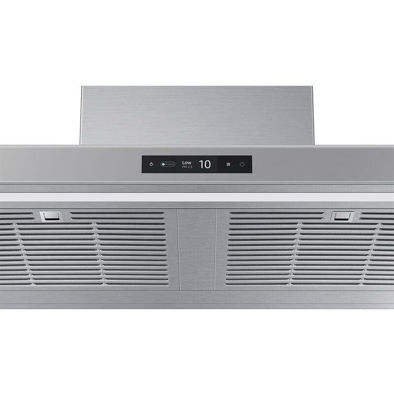 Samsung NK36CB700WCG 36 in. Smart Convertible Chimney Style Range Hood with 630 CFM, 4 Fan Speeds & 1 LED Light - Gray
