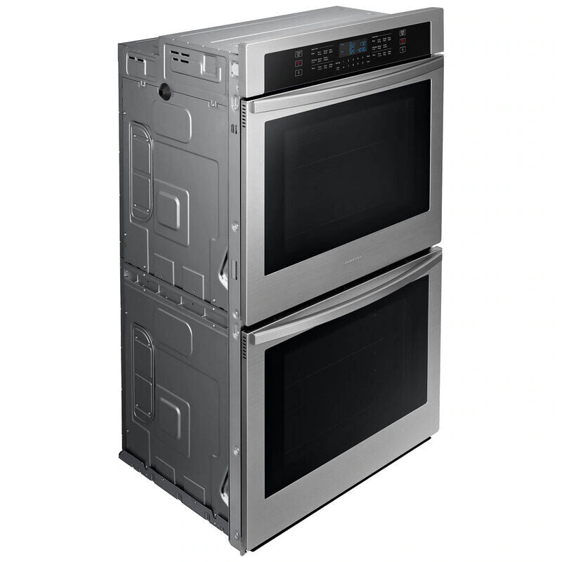Samsung NV51T5511DS 30 in. 10.2 cu. ft. Smart Top Control Electric Double Wall Oven - Stainless Steel