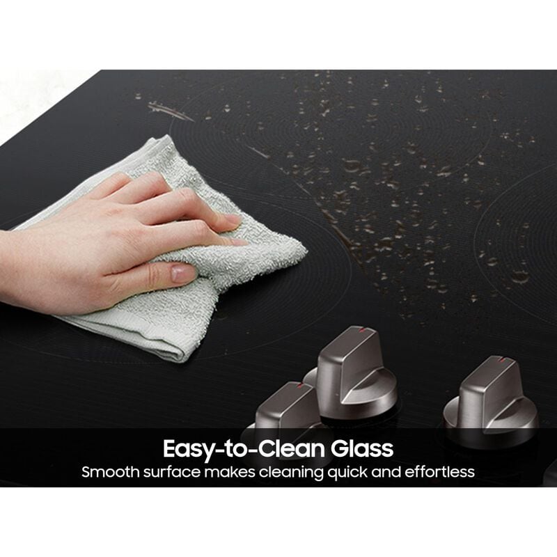 Samsung NZ30FG5332RK 30 in. 4-Burner Electric Cooktop with Simmer Burner - Black