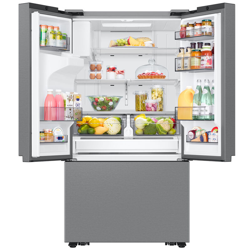 Samsung RF27CG5B10SR 36 in. 25.5 cu. ft. Smart Counter Depth French Door Refrigerator with Ice & Water Dispenser - Stainless Steel