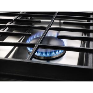 KitchenAid KCGS350ESS 30 in. Gas Cooktop, 5 Sealed Burners - alternate angle 4 | Varouj Appliances