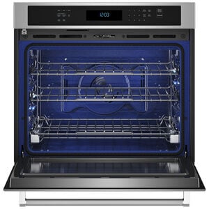 KitchenAid KOES530PSS 30 in. 5 cu. ft. Single Electric Wall Oven - alternate angle 4 | Varouj Appliances