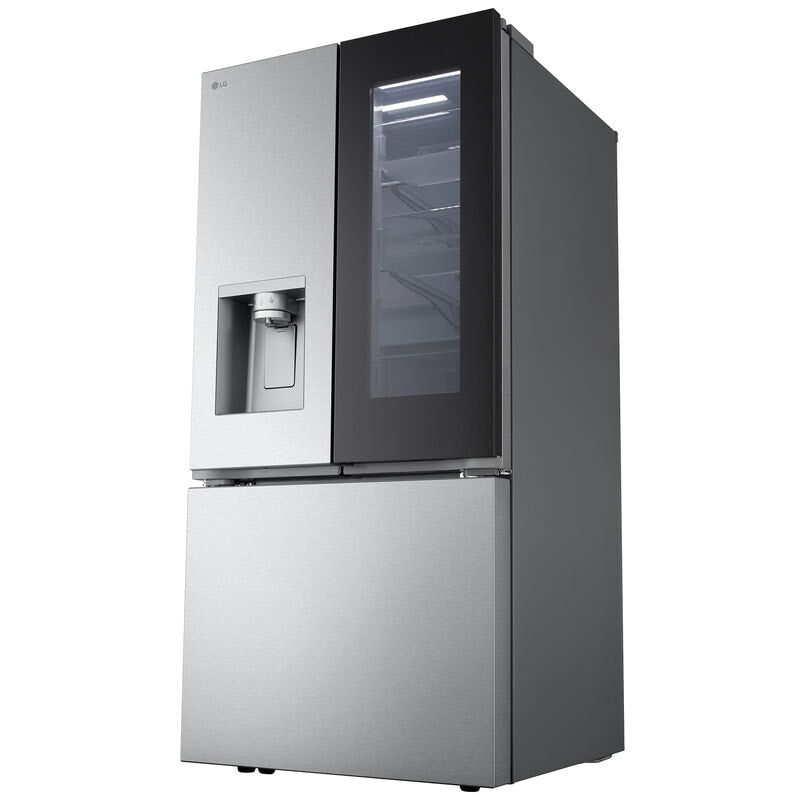 LG LF25S6560S 33 in. 24.5 cu. ft. Smart French Door Refrigerator with Ice & Water Dispenser - PrintProof Stainless Steel
