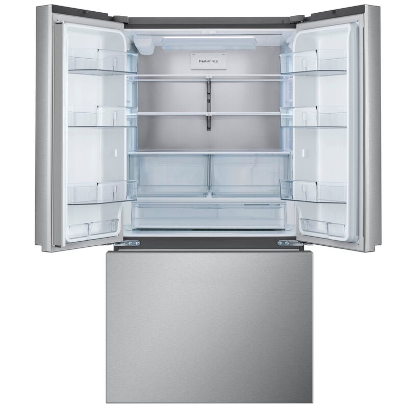 LG LRFLC2716S 36 in. 26.5 cu. ft. Smart Counter Depth French Door Refrigerator with Internal Water Dispenser - PrintProof Stainless Steel