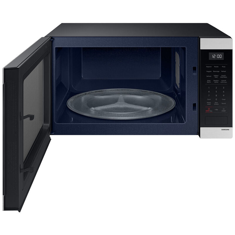 Samsung MS19DG8500SR 24 in. 1.9 cu. ft. 900W Countertop Microwave with Sensor Cooking - Stainless Steel