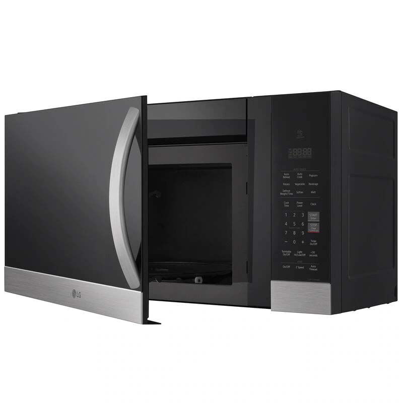 LG MVEM1721F 30 in. 1.7 cu. ft. 1000W Over-the-Range Microwave with 300 CFM - PrintProof Stainless Steel