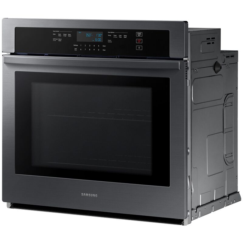 Samsung NV51T5511SG 30 in. 5.1 cu. ft. Smart Electric Single Wall Oven - Fingerprint Resistant Black Stainless Steel